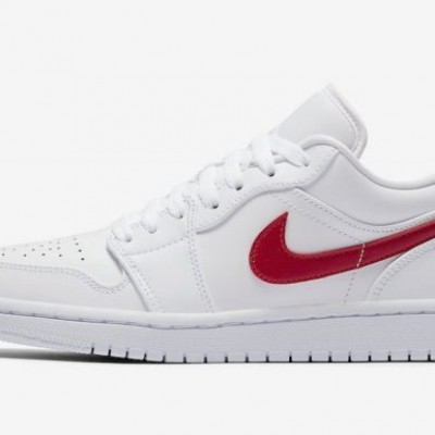 Jordan 1 Low White University Red 
