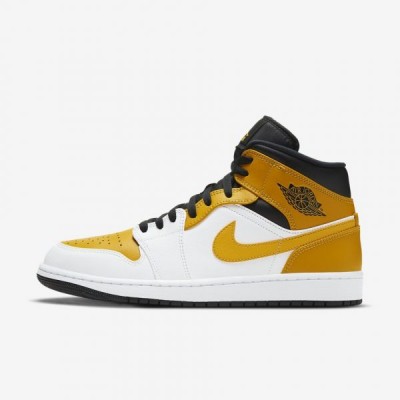  Nike Air Jordan 1 Mid University Gold (GS)